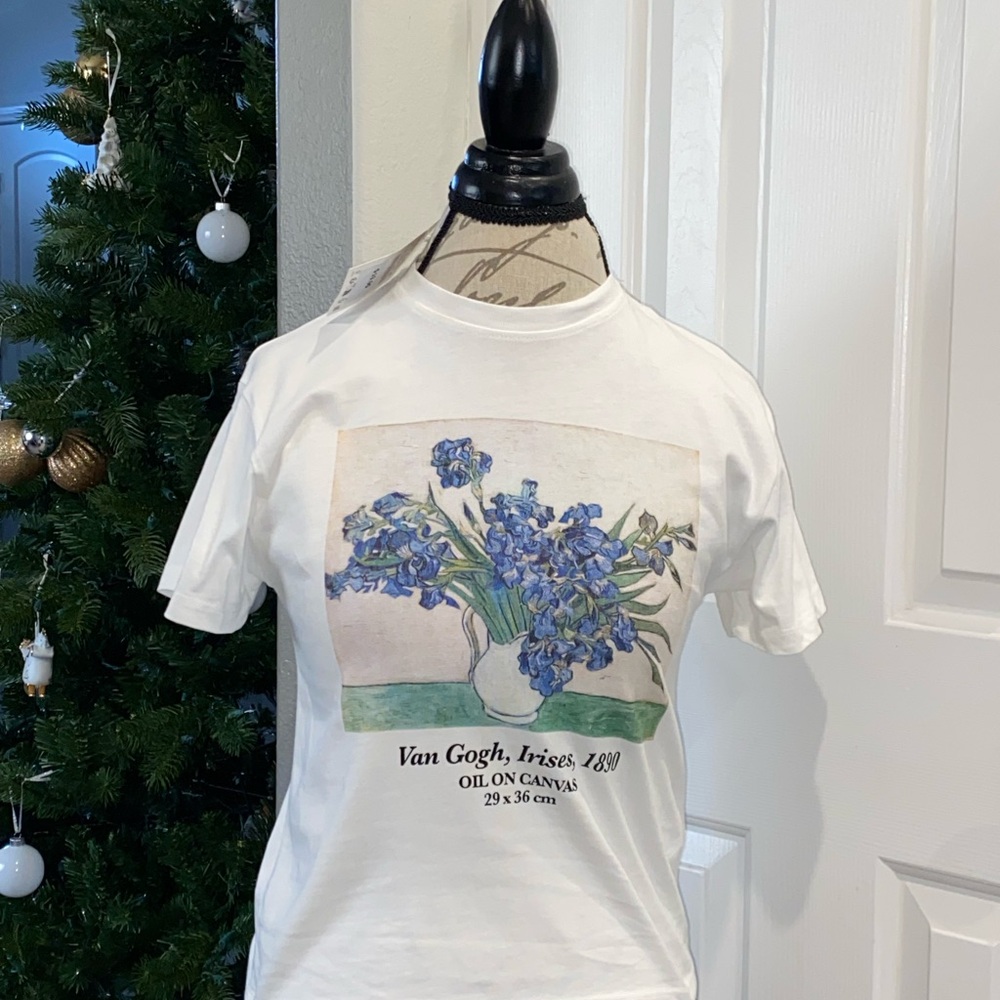 Van Gogh Irises Graphic T-Shirt